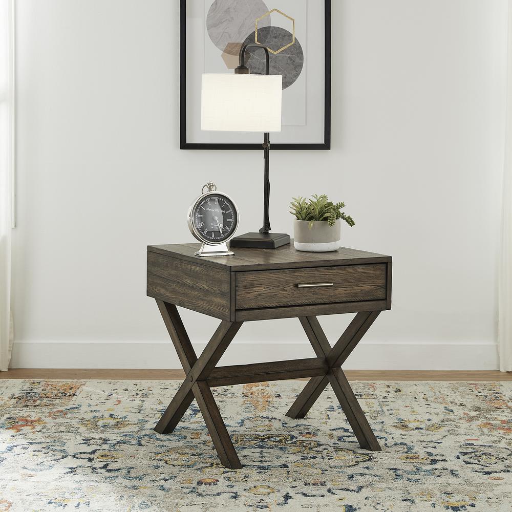 Drawer End Table