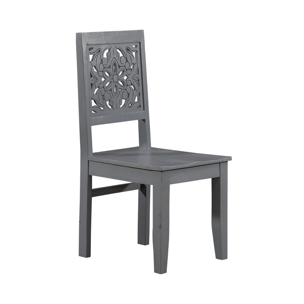 Trellis Lane Accent Chair- Grey