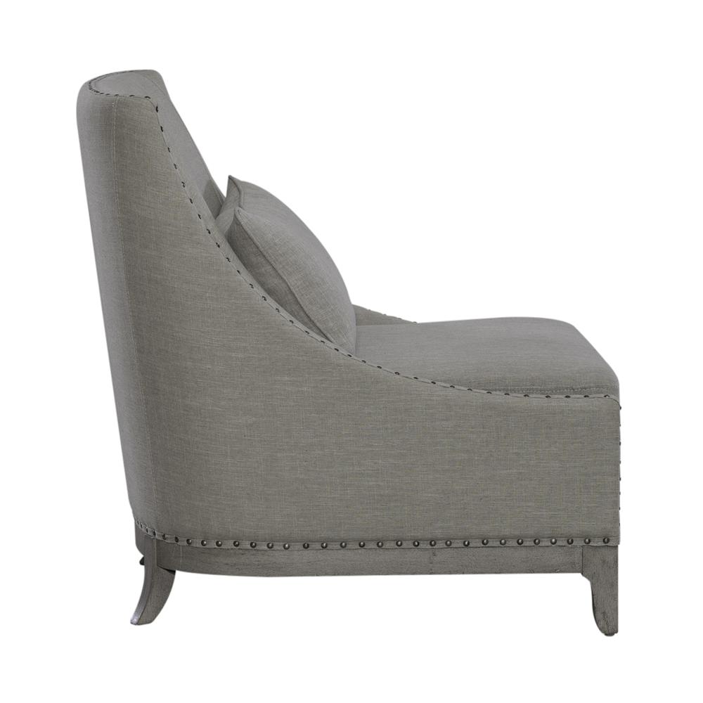 Harlequin Upholstered Accent Chair - Weathered Linen