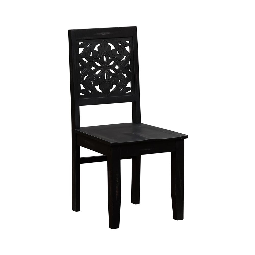 Trellis Lane Accent Chair- Black