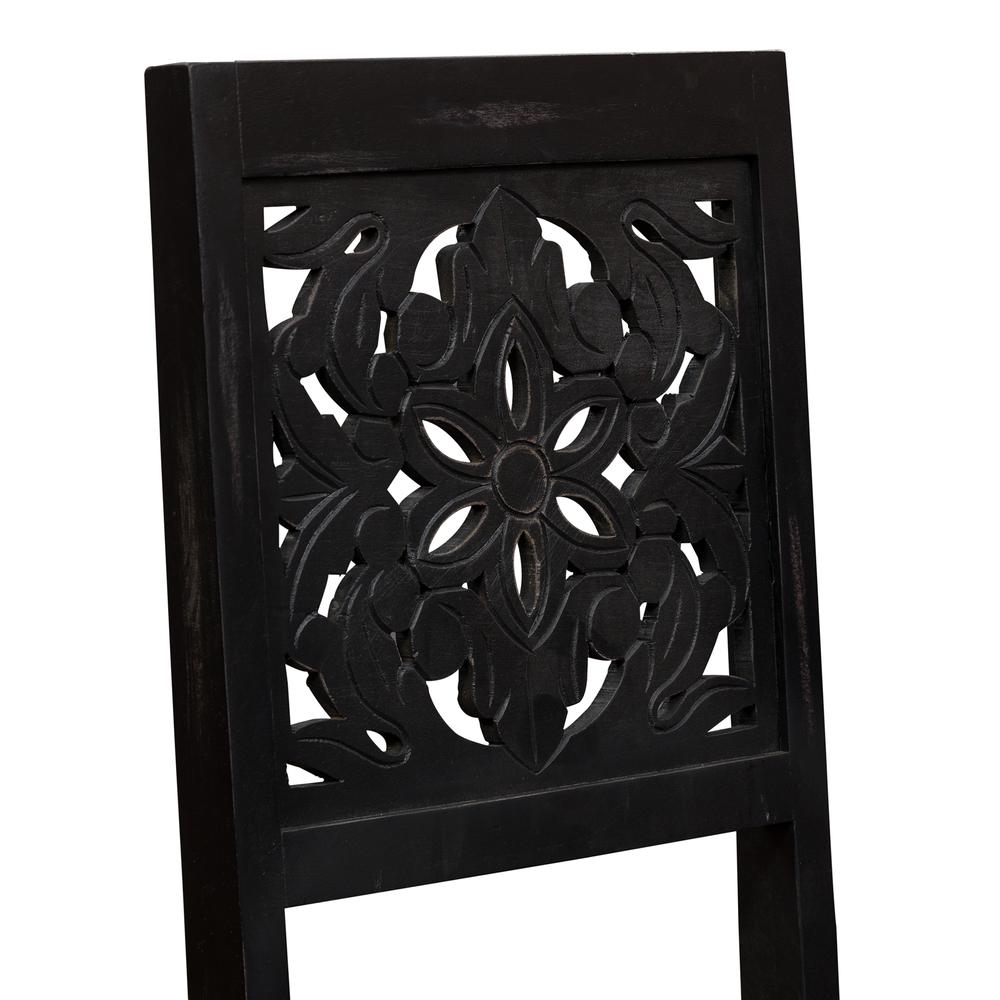 Trellis Lane Accent Chair- Black