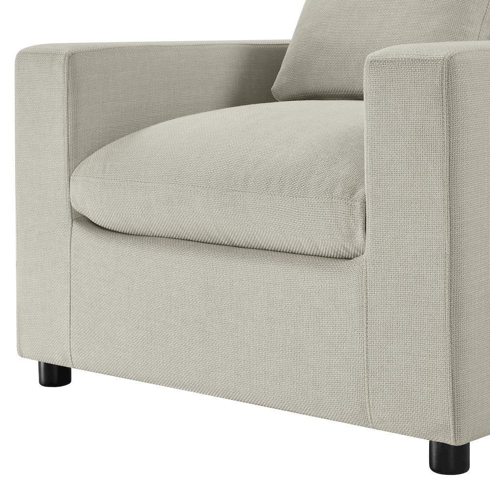 Casella Modern Armchair - Beige