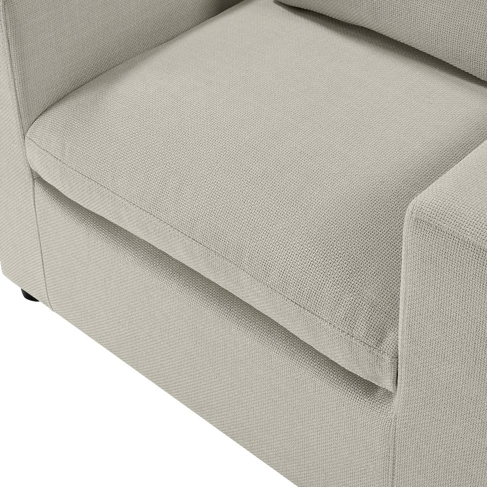 Casella Modern Armchair - Beige