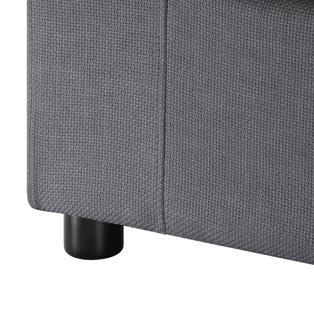 Casella Modern Armchair - Charcoal
