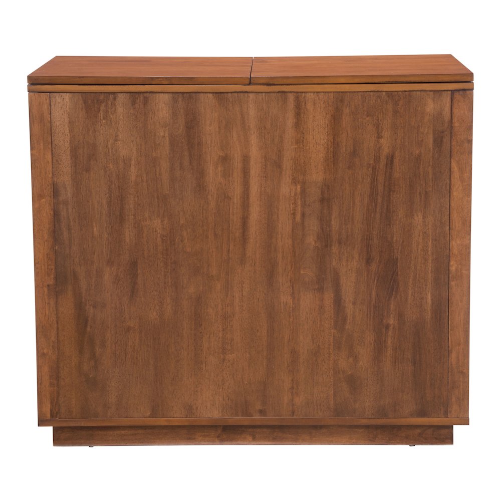 Linea Bar Cabinet Walnut