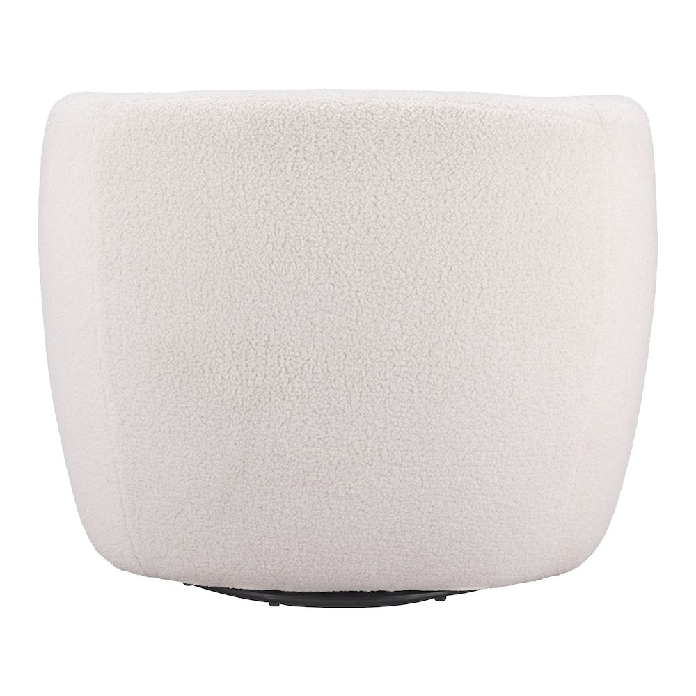 Govan Swivel Chair Ivory