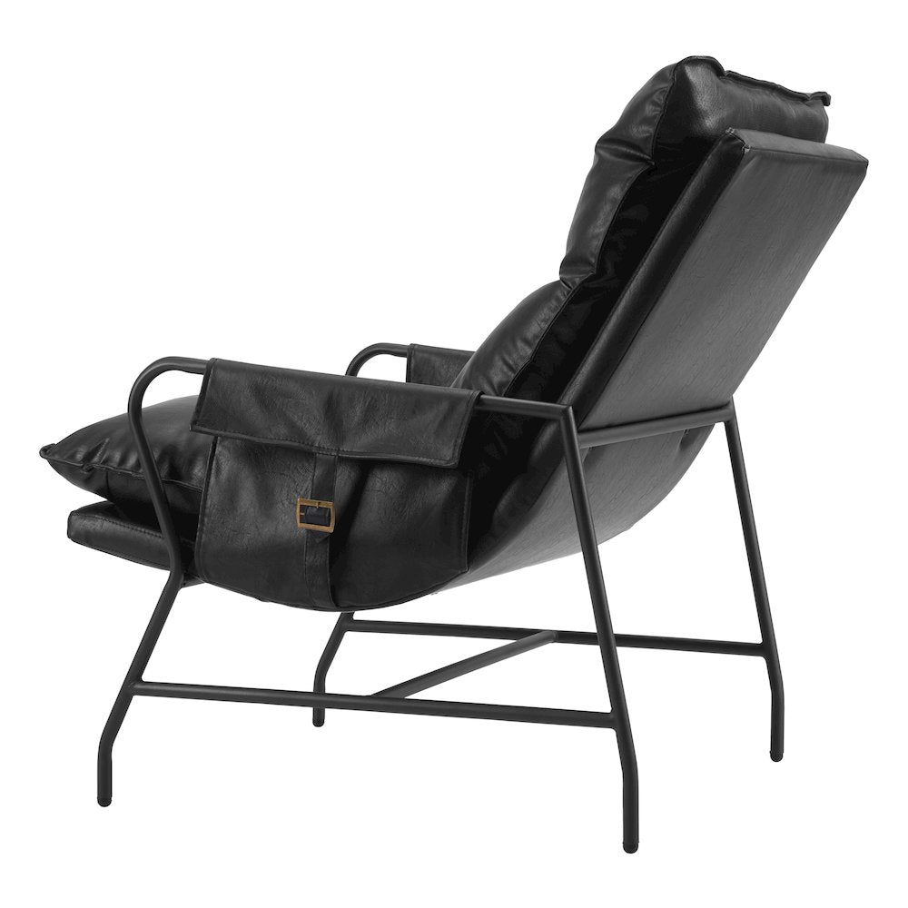 Halaus Accent Chair Black
