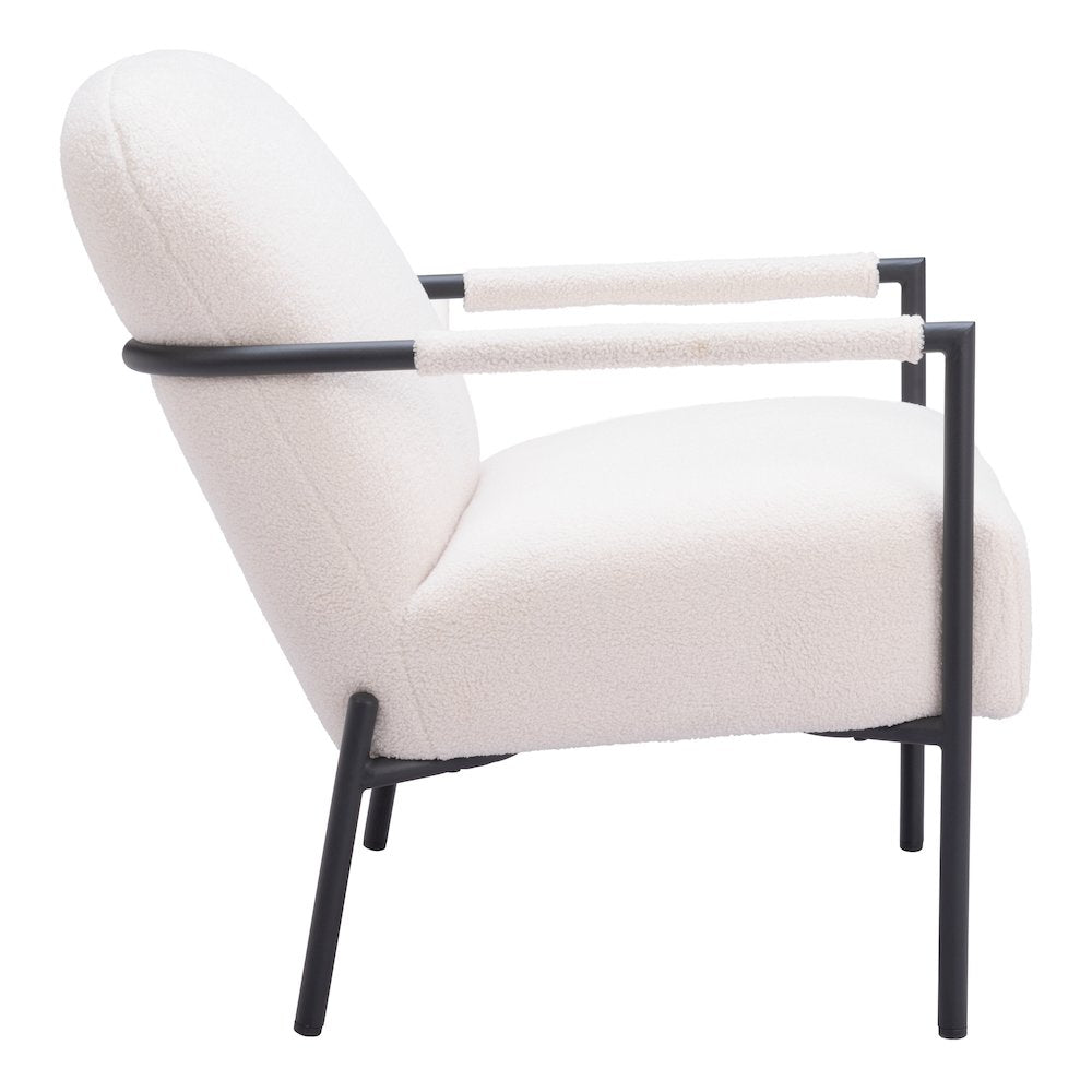 Chicago Accent Chair Ivory
