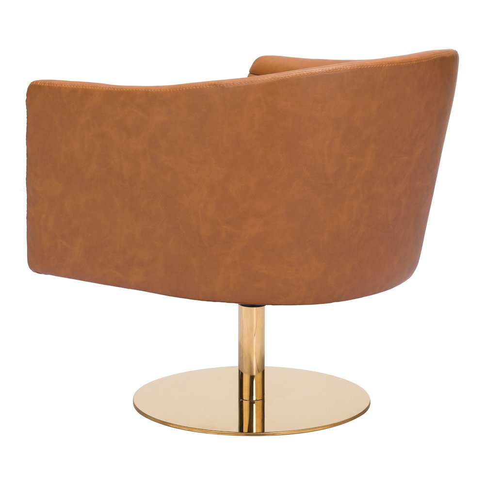 Justin Accent Chair Brown