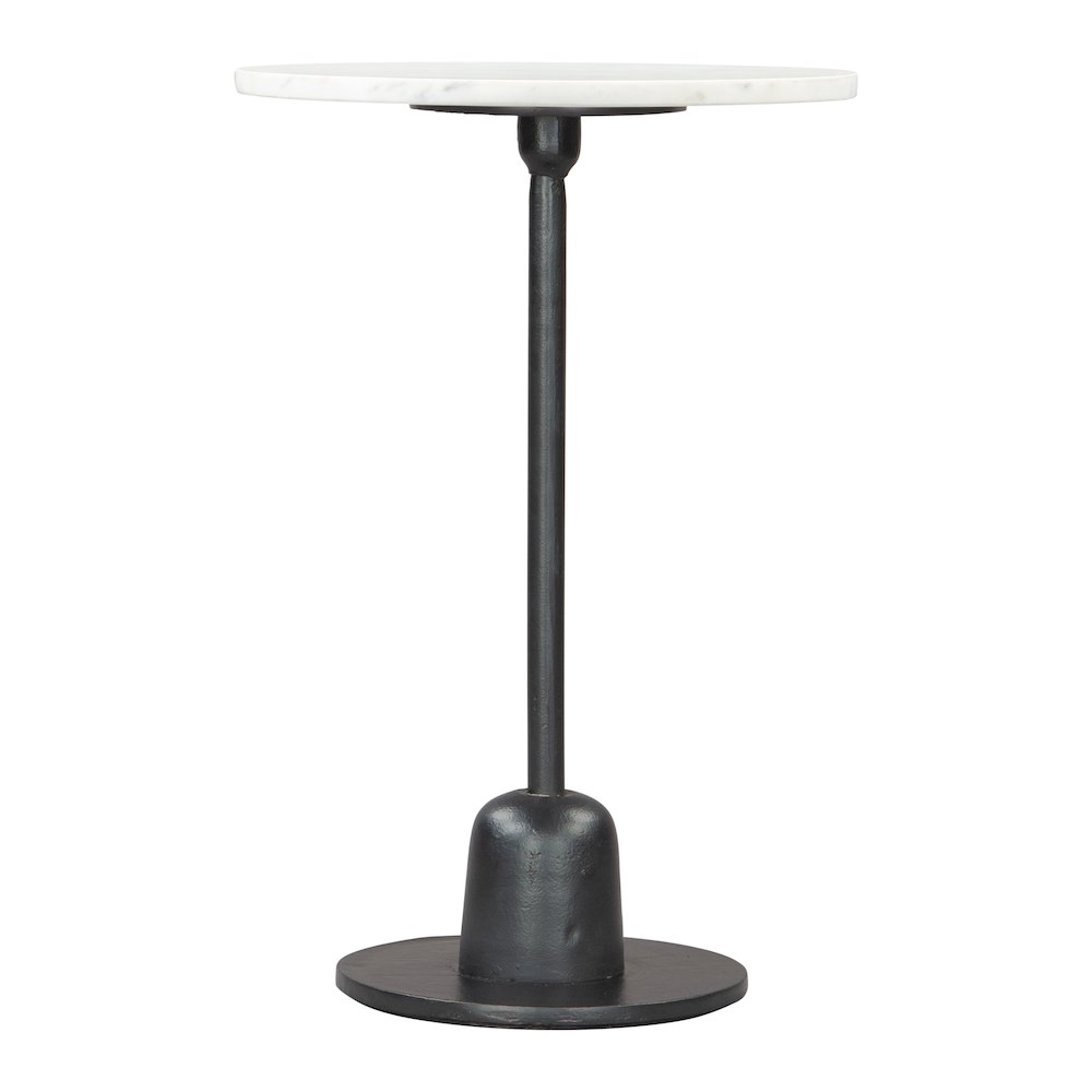 Whammy Side Table White & Black
