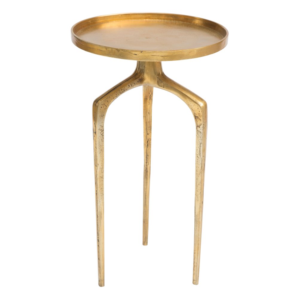 Como Accent Table Set (2-Piece) Antique Gold