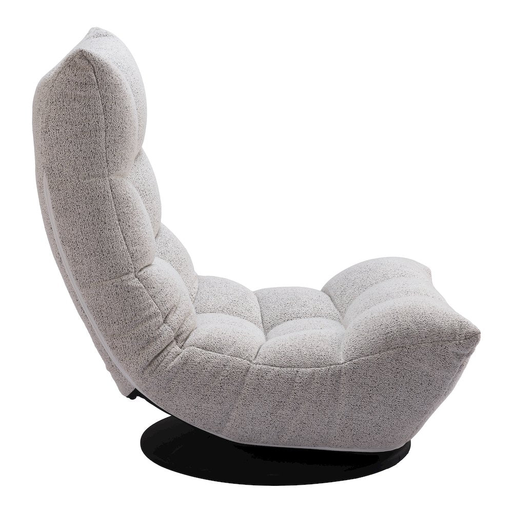 Down Go Swivel Chair Ash Gray