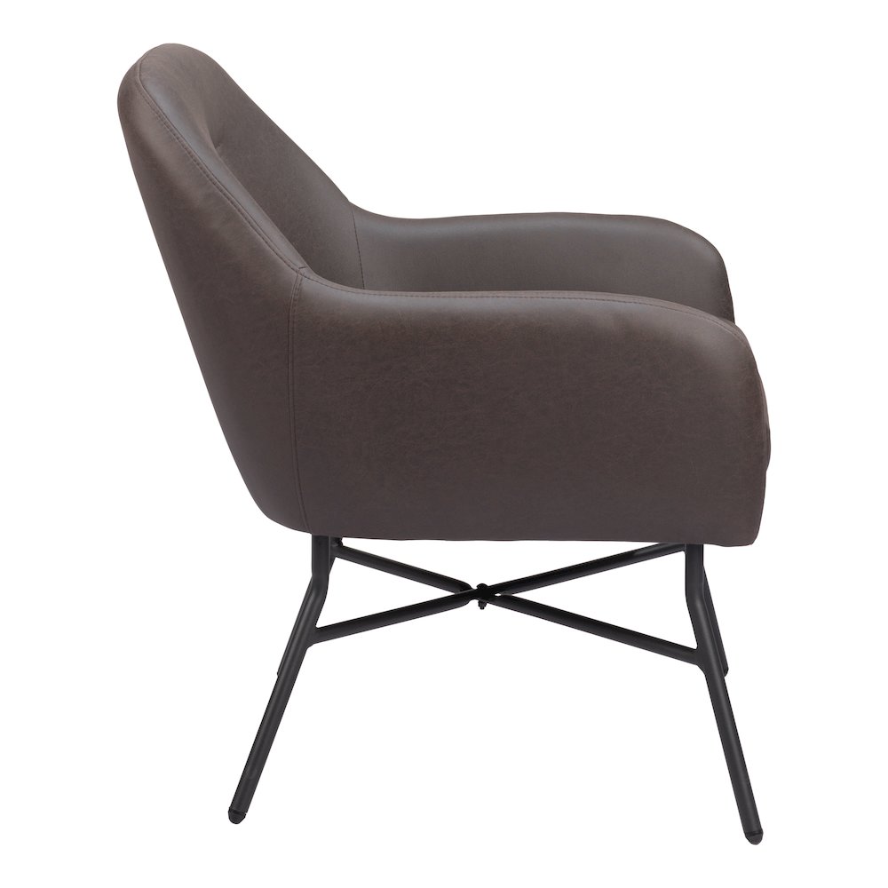 Hans Accent Chair Vintage Brown