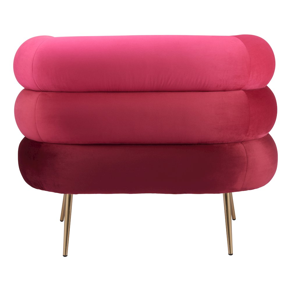 Arish Accent Chair Red