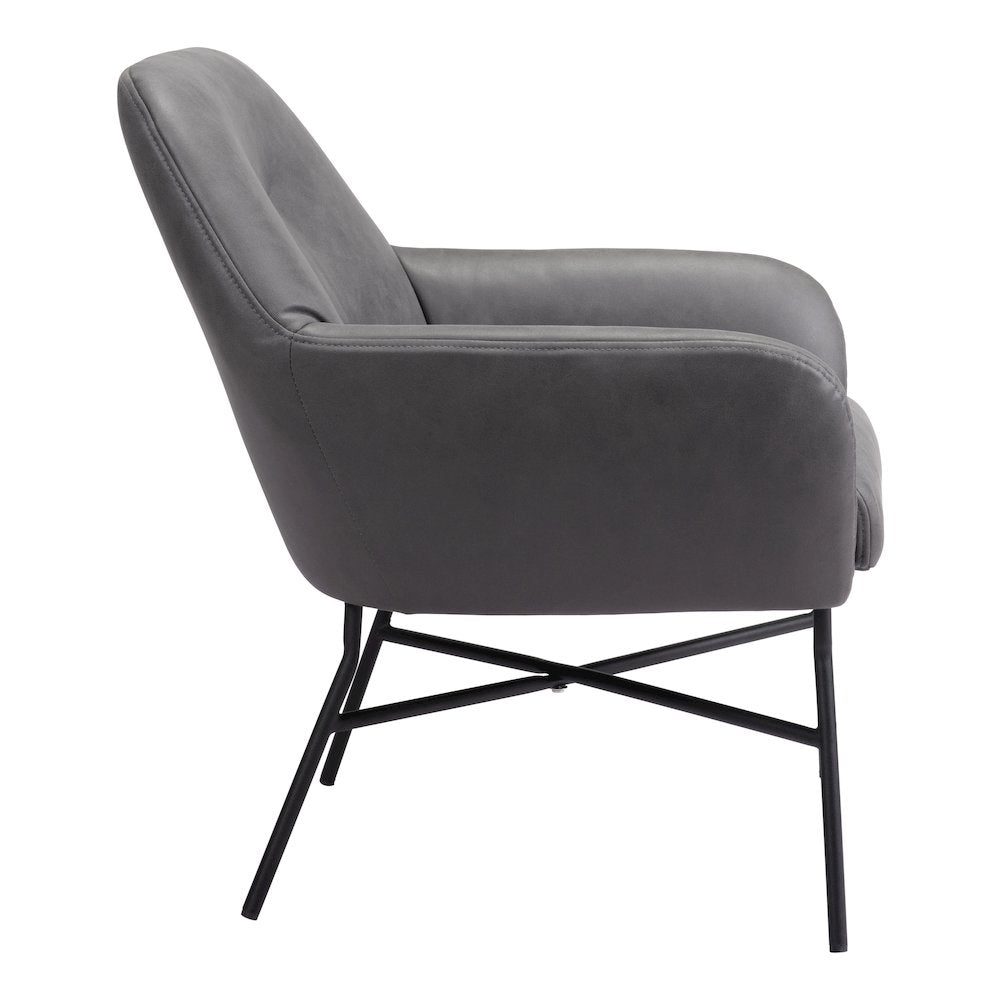 Hans Accent Chair Vintage Gray