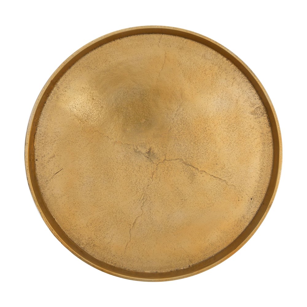 Como Accent Table Set (2-Piece) Antique Gold