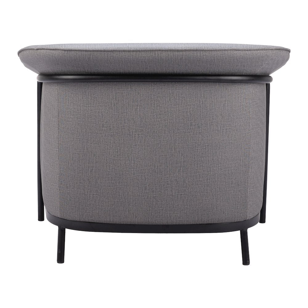 Burry Accent Chair Slate Gray