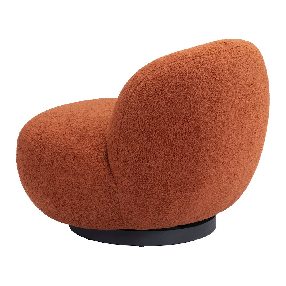 Myanmar Accent Chair Burnt Orange