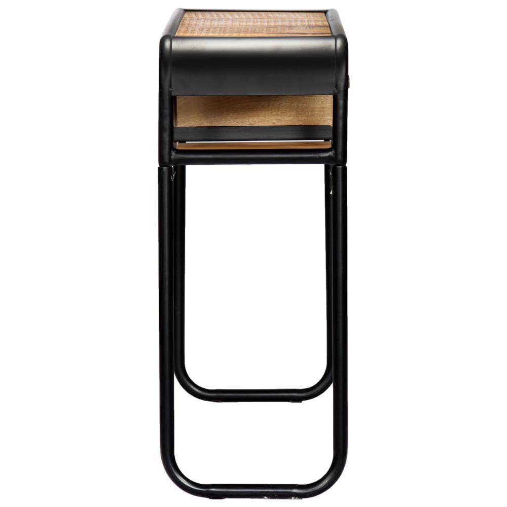vidaXL Console Table 46.5"x11.8"x29.5" Solid Mango Wood