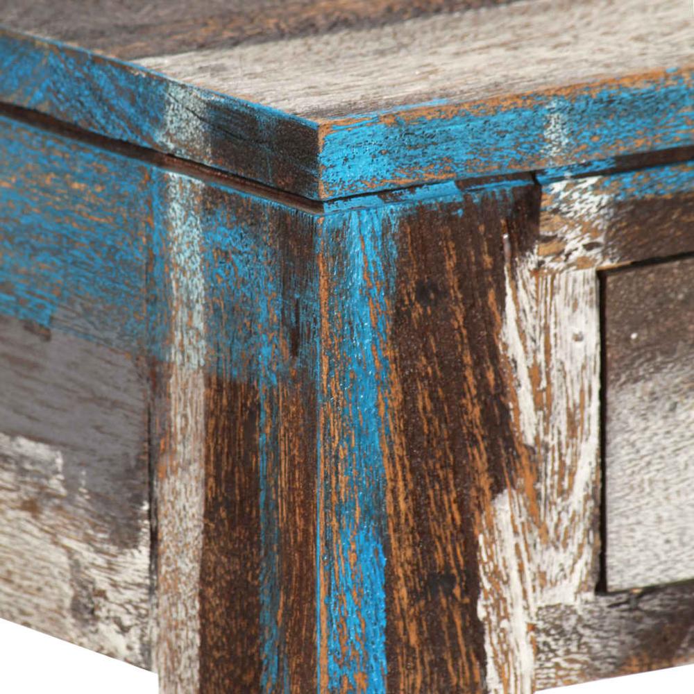 vidaXL Console Table Solid Wood Vintage 46.5"x11.8"x31.5", 244962
