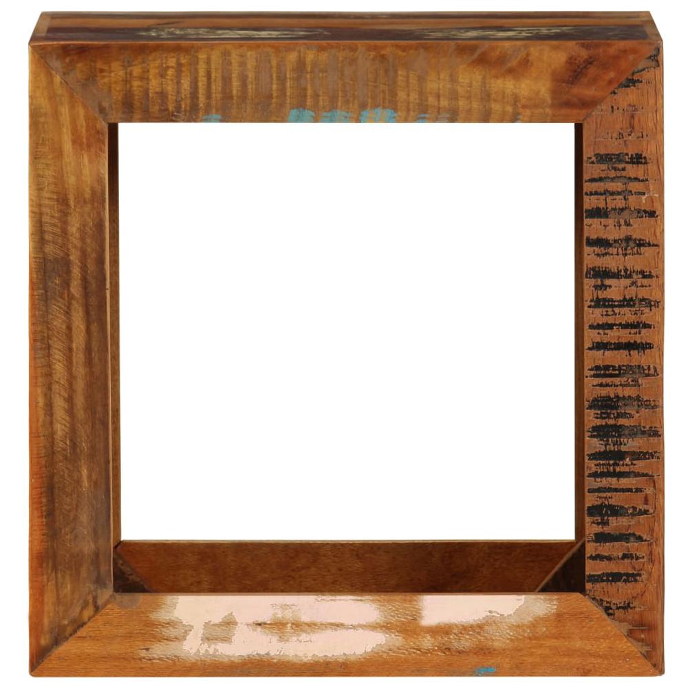 vidaXL Stool 15.7"x11.8"x15.7" Solid Reclaimed Wood, 246270