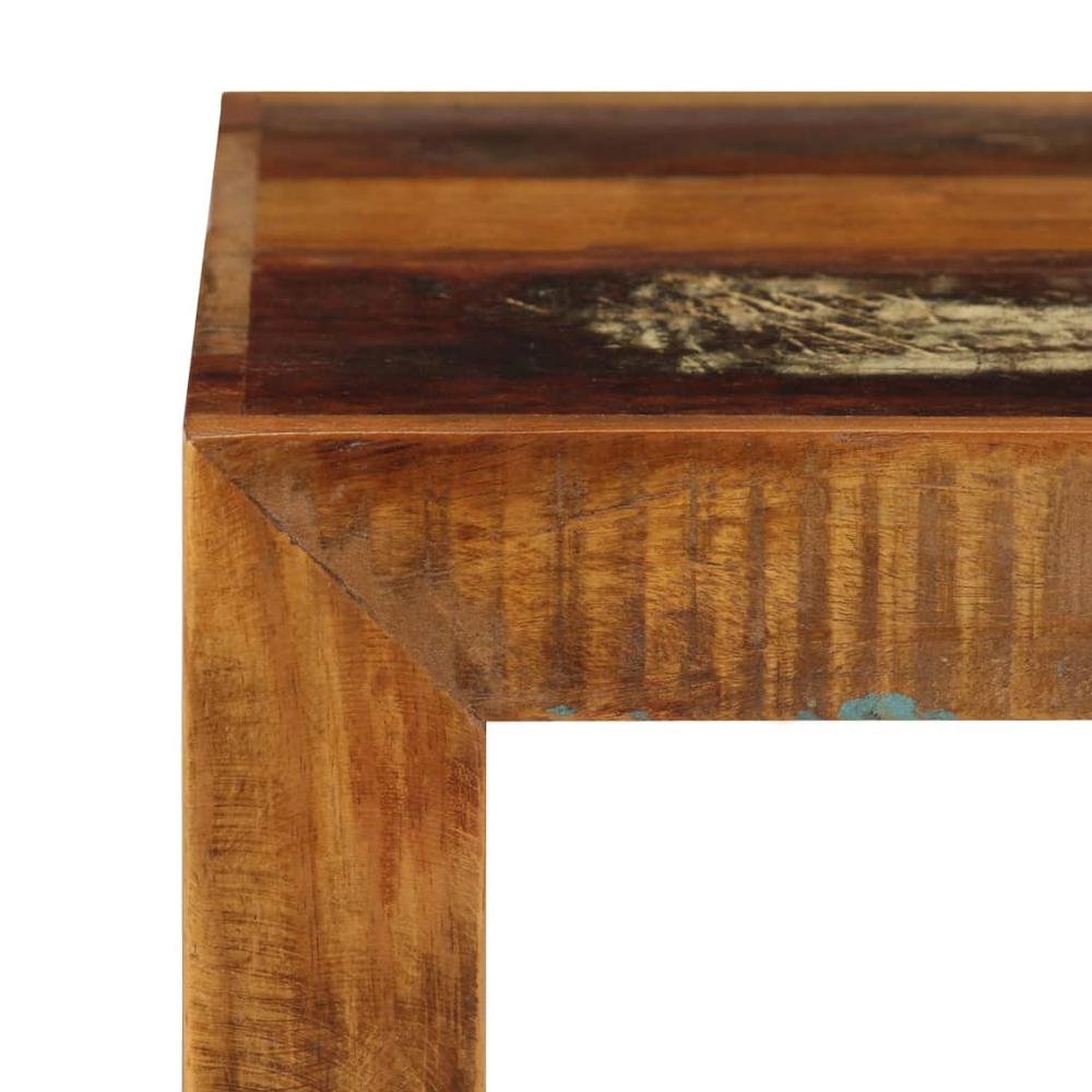 vidaXL Stool 15.7"x11.8"x15.7" Solid Reclaimed Wood, 246270