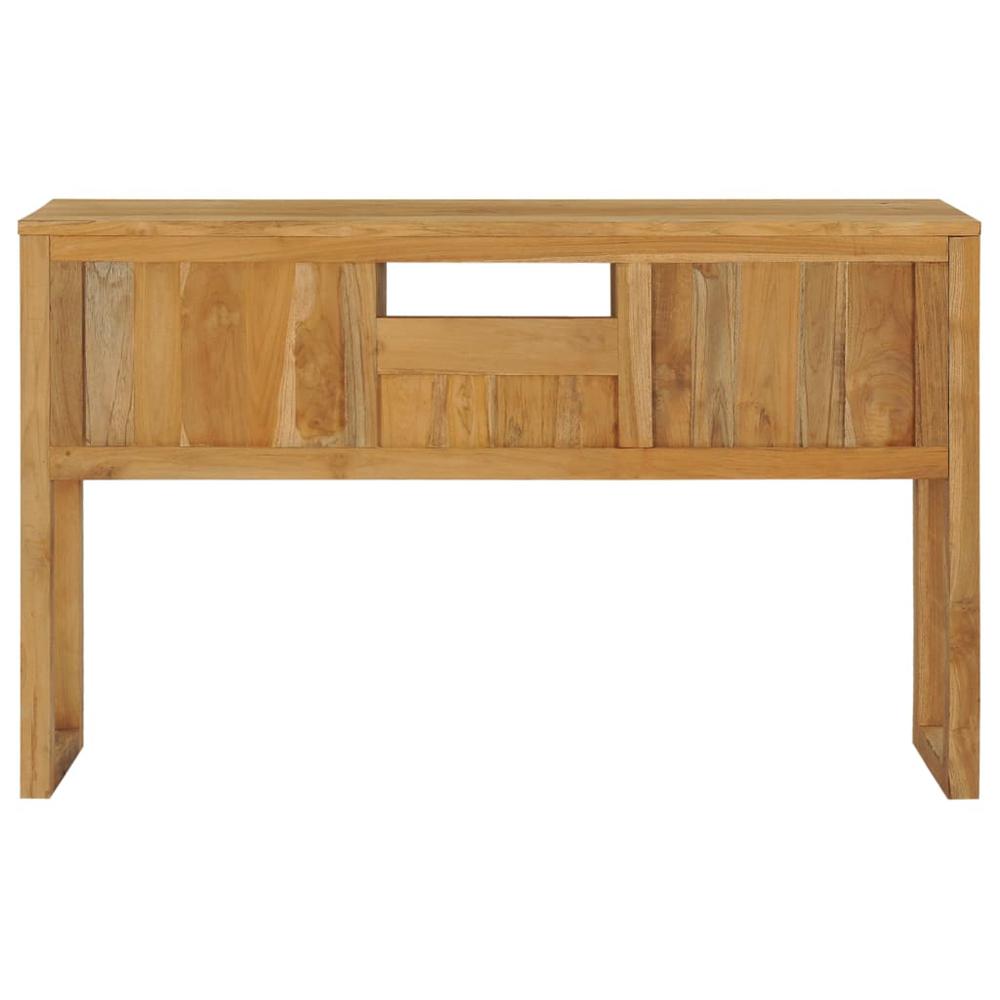 vidaXL Console Table 47.2"x12.6"x29.5" Solid Teak Wood, 288844