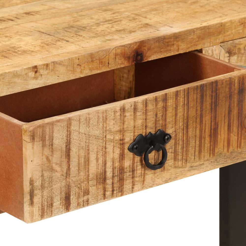 vidaXL Console Table 43.3"x11.8"x29.9" Solid Mango Wood