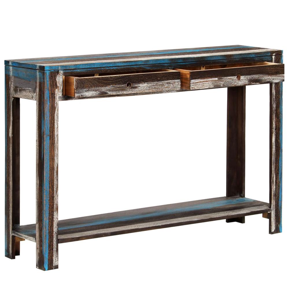 vidaXL Console Table Solid Wood Vintage 46.5"x11.8"x31.5", 244962