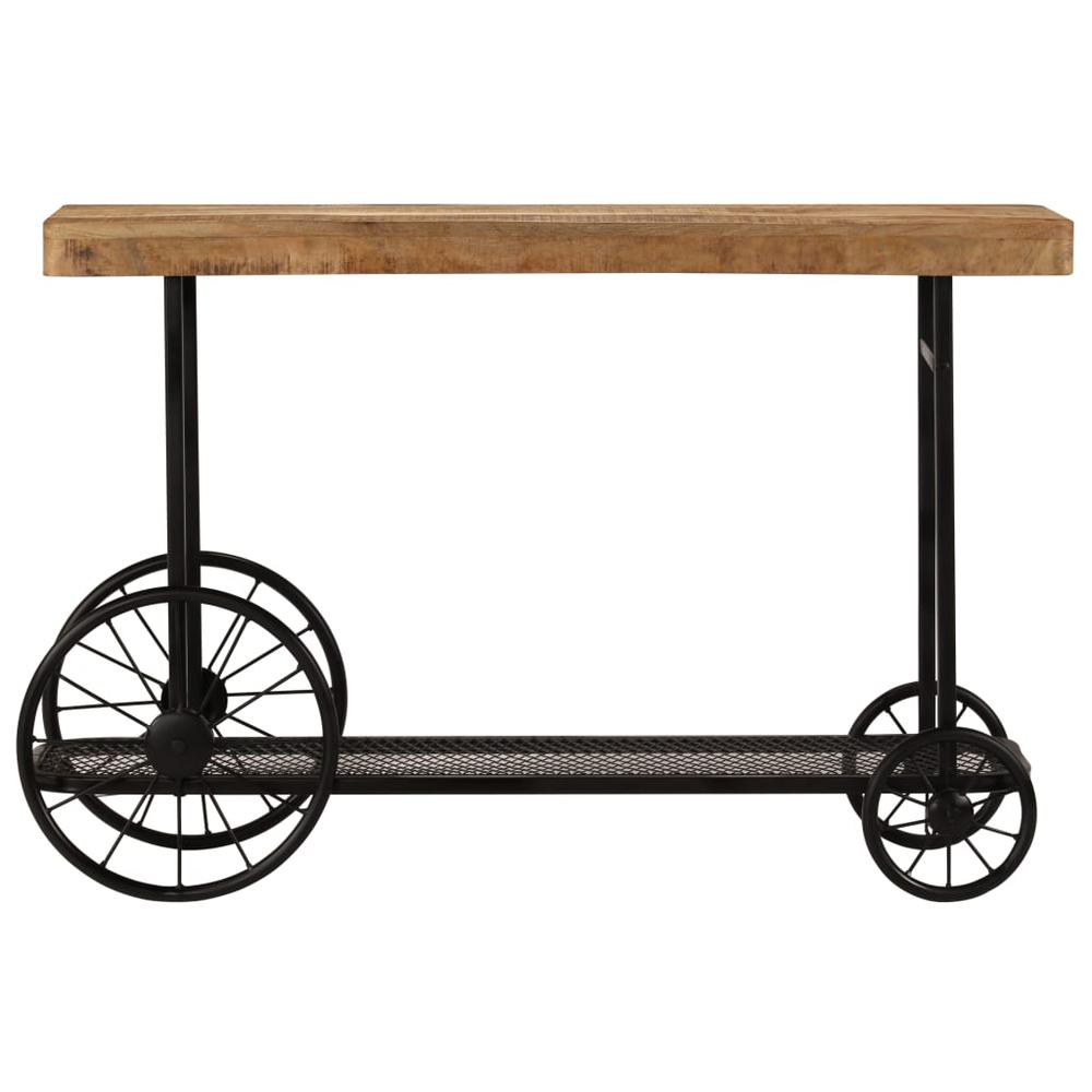 vidaXL Console Table Solid Mango Wood 45.3"x14.2"x29.9"