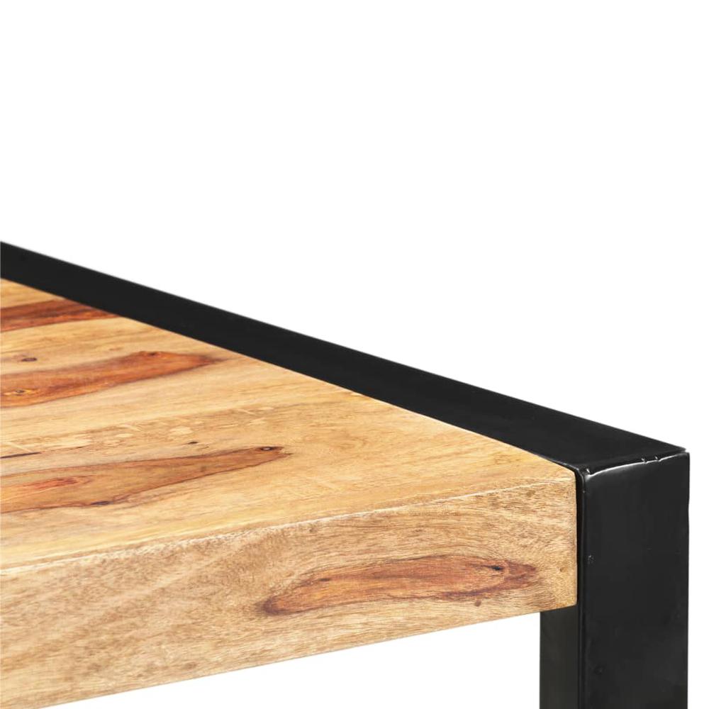 vidaXL Console Table 59.1"x13.8"x29.9" Solid Sheesham Wood