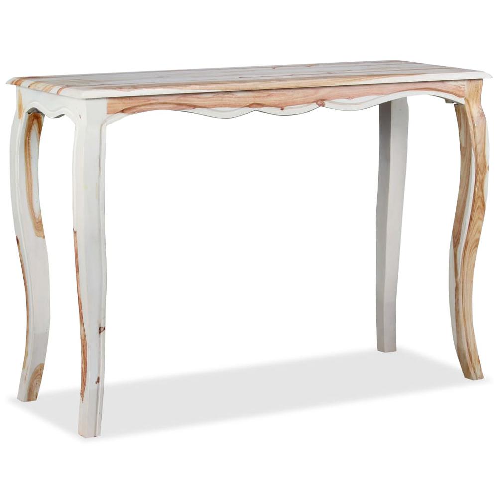vidaXL Console Table Solid Sheesham Wood 43.3"x15.7"x29.9"