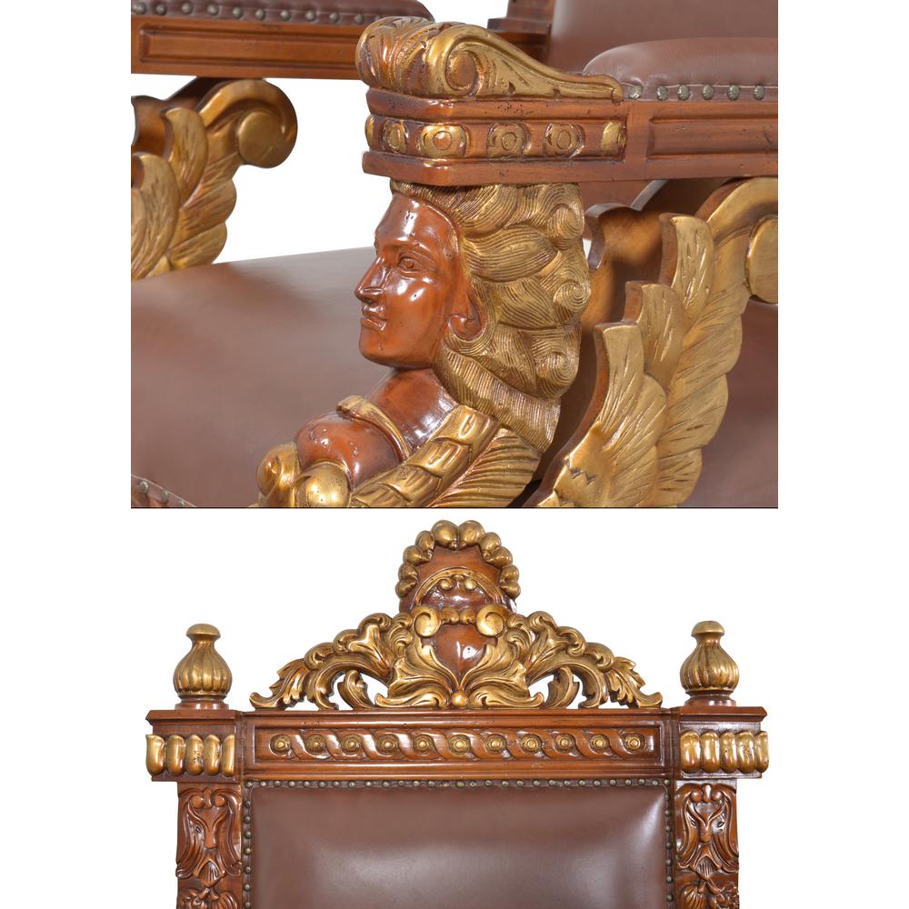 Royal Griffin Leather Chair VE