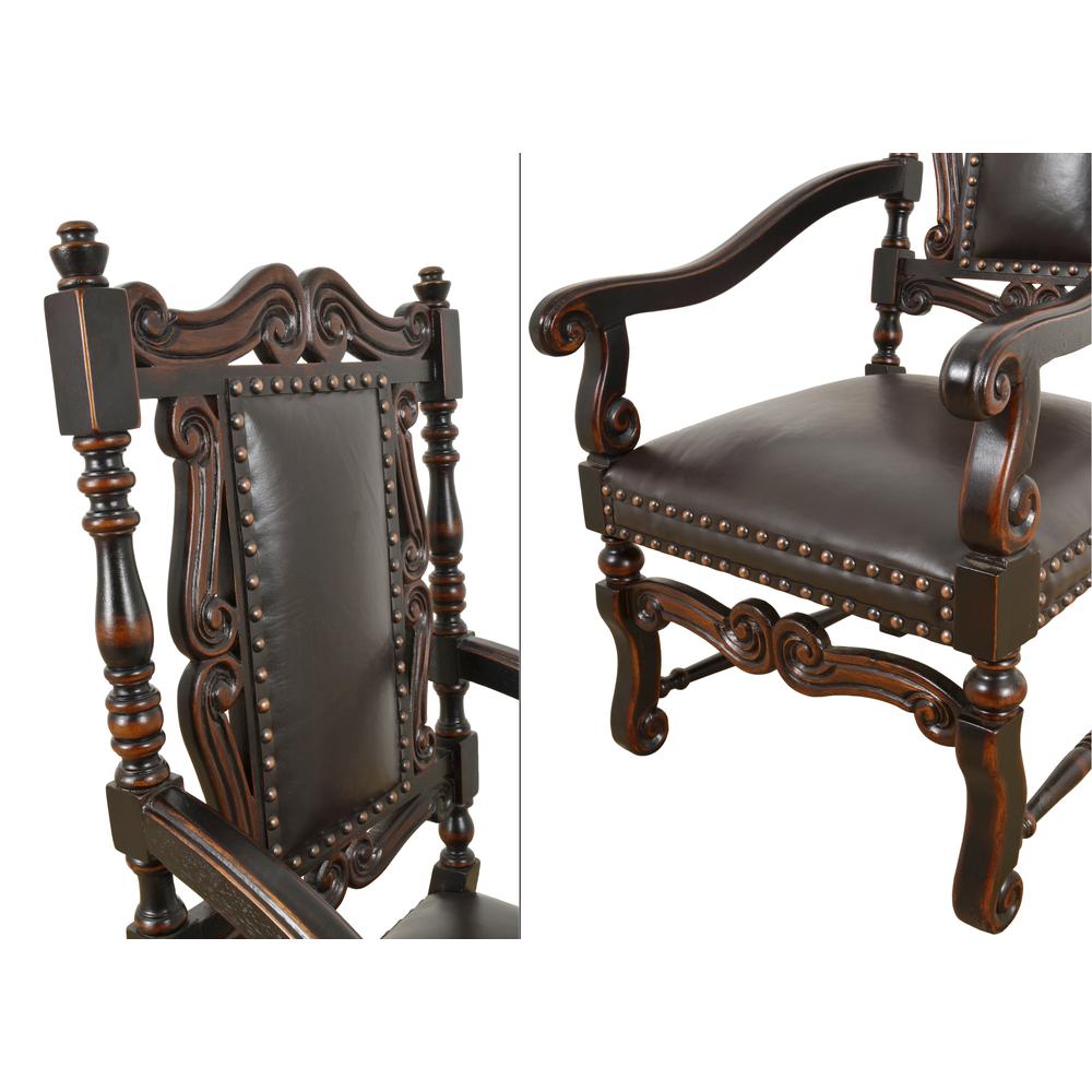Conquistador Leather Chair
