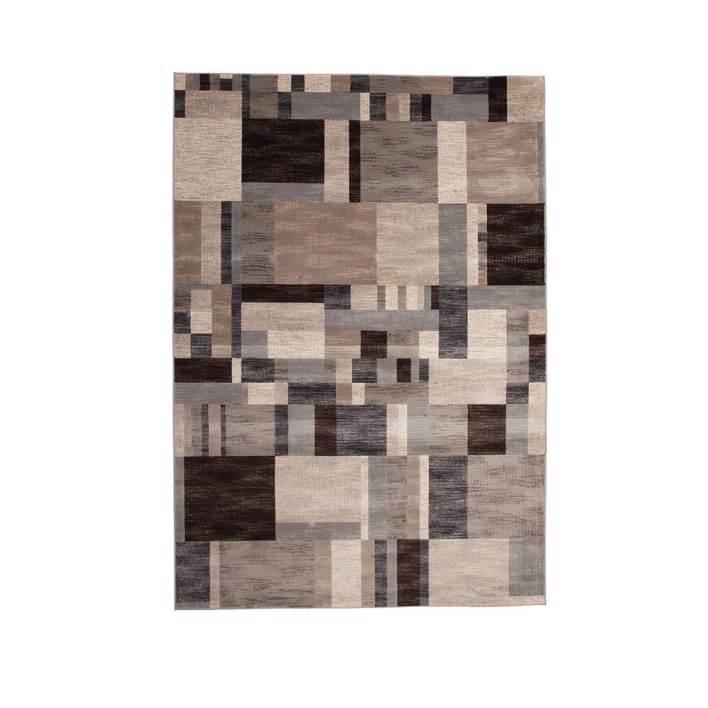 Sonoma Kelso Charcoal/Ivory/Grey Area Rug, 7'10" x 10'1"