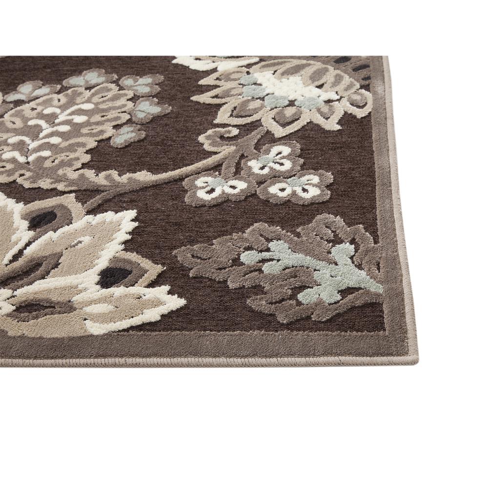 Napa Arlington Black/Grey/Ivory Area Rug, 5'3" x 7'6"