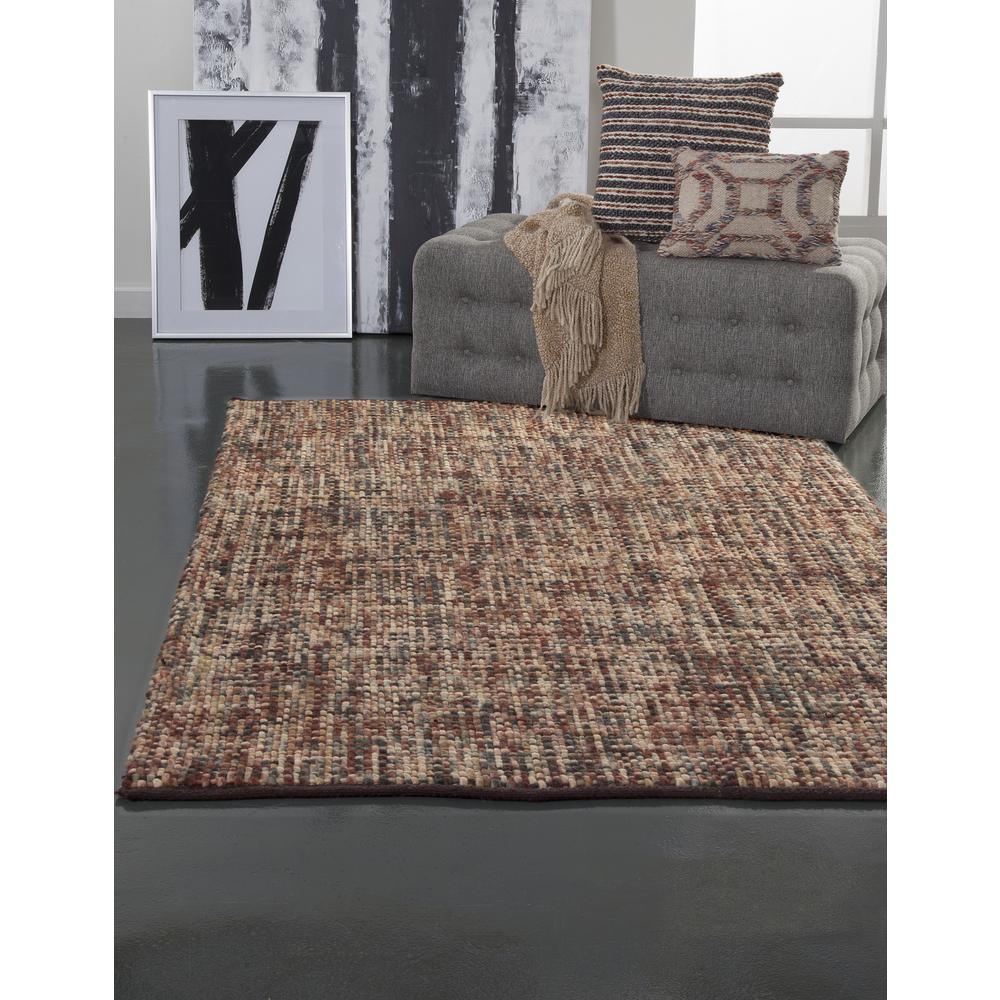Textures Cherry Area Rug, 8' x 10'