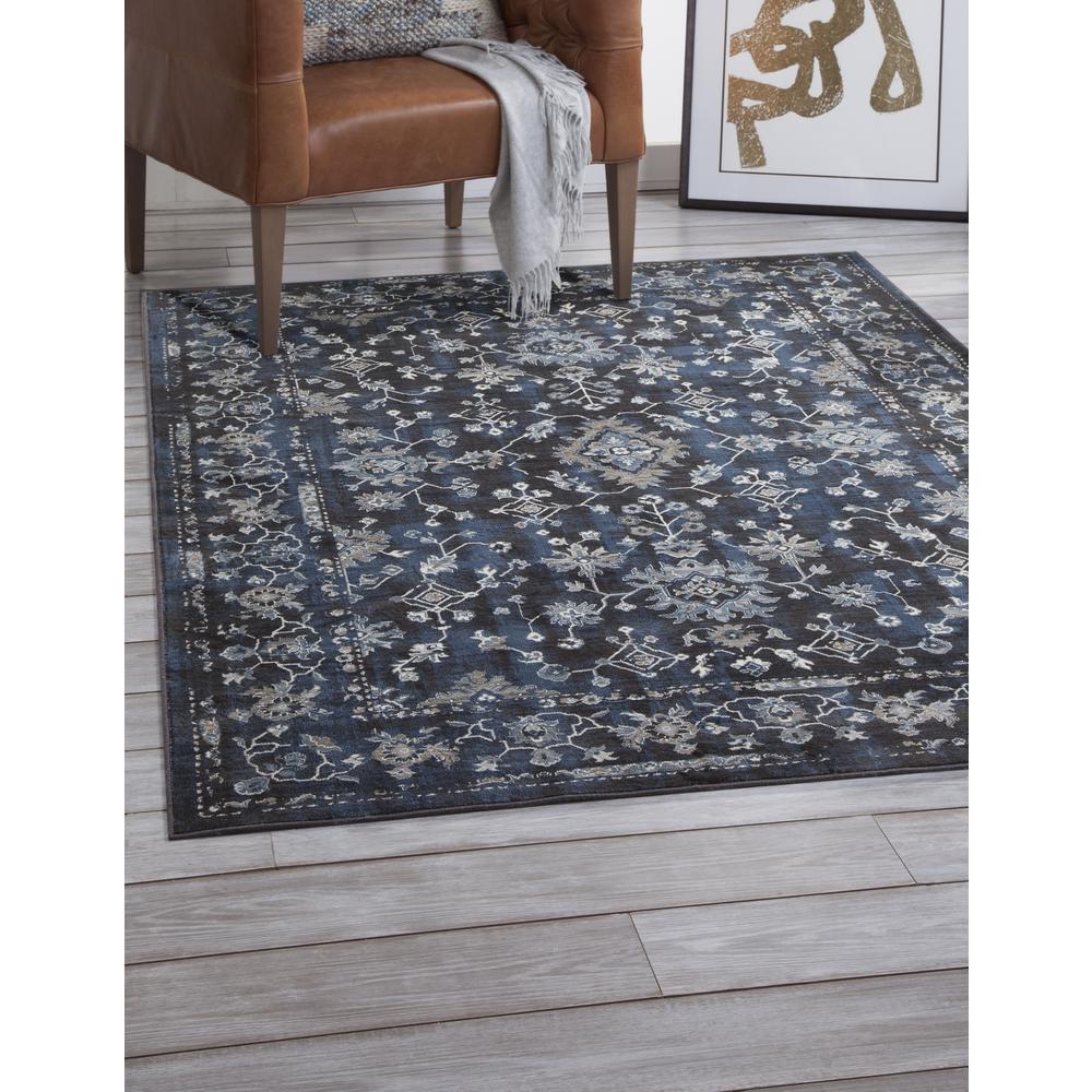 Sonoma Clayton Blue, Ivory, and Natural Area Rug, 7'10" x 10'1"