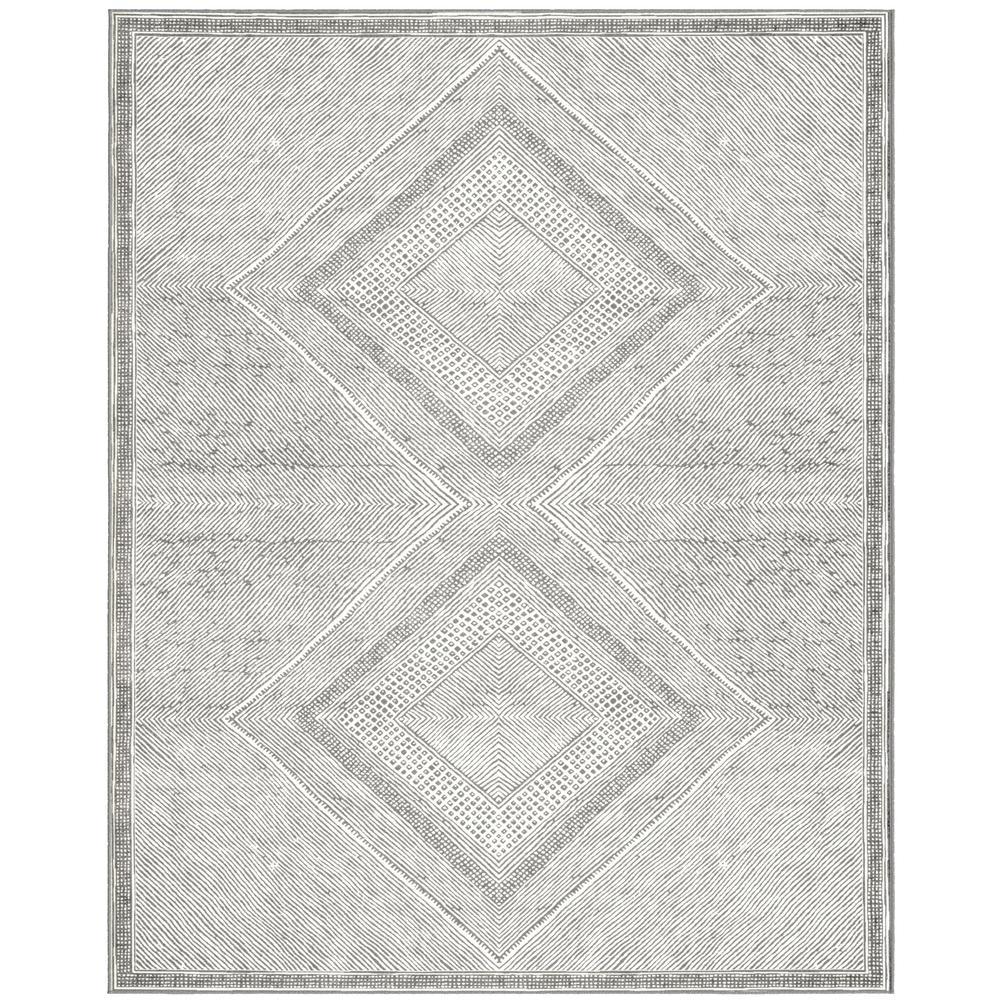 Sonoma Benzara Gray Viscose Area Rug, 7'10" x 10'9"
