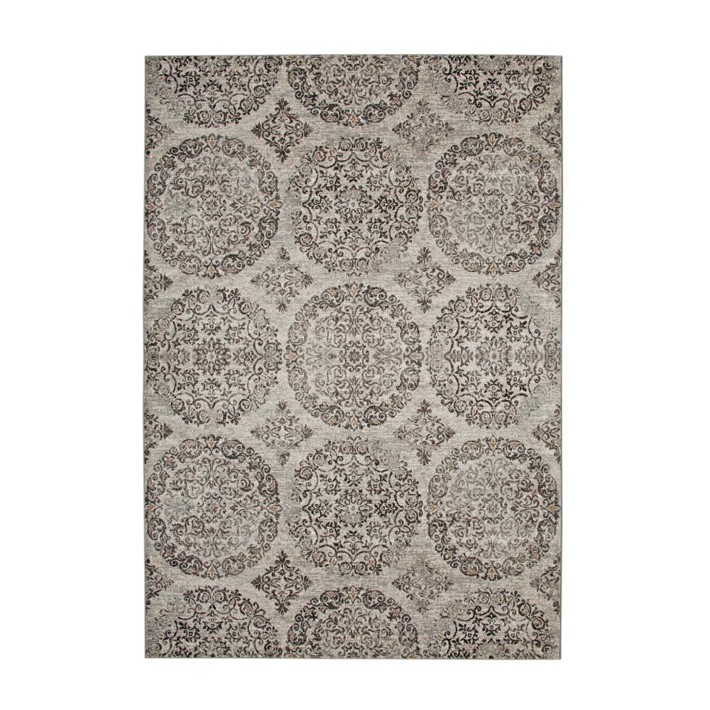 Sonoma Ana Silver/Charcoal Area Rug, 5'3" x 7'6"