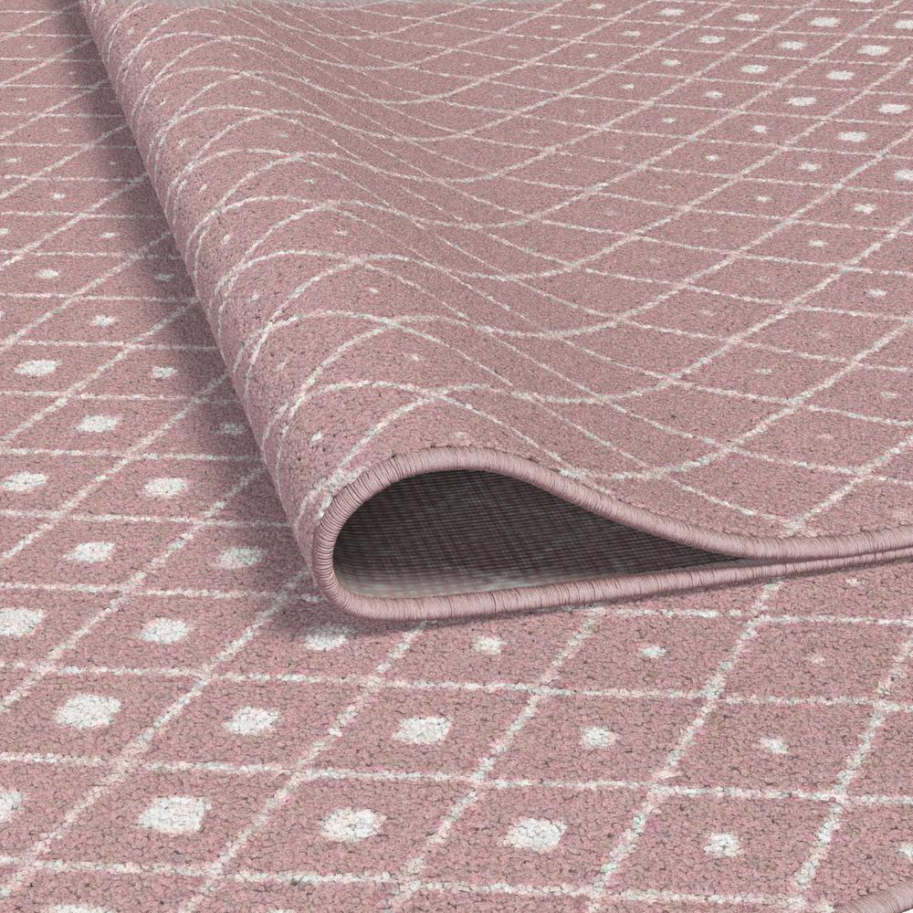 Sonoma Merriam Pink/Ivory Area Rug, 5'3" x 7'6"