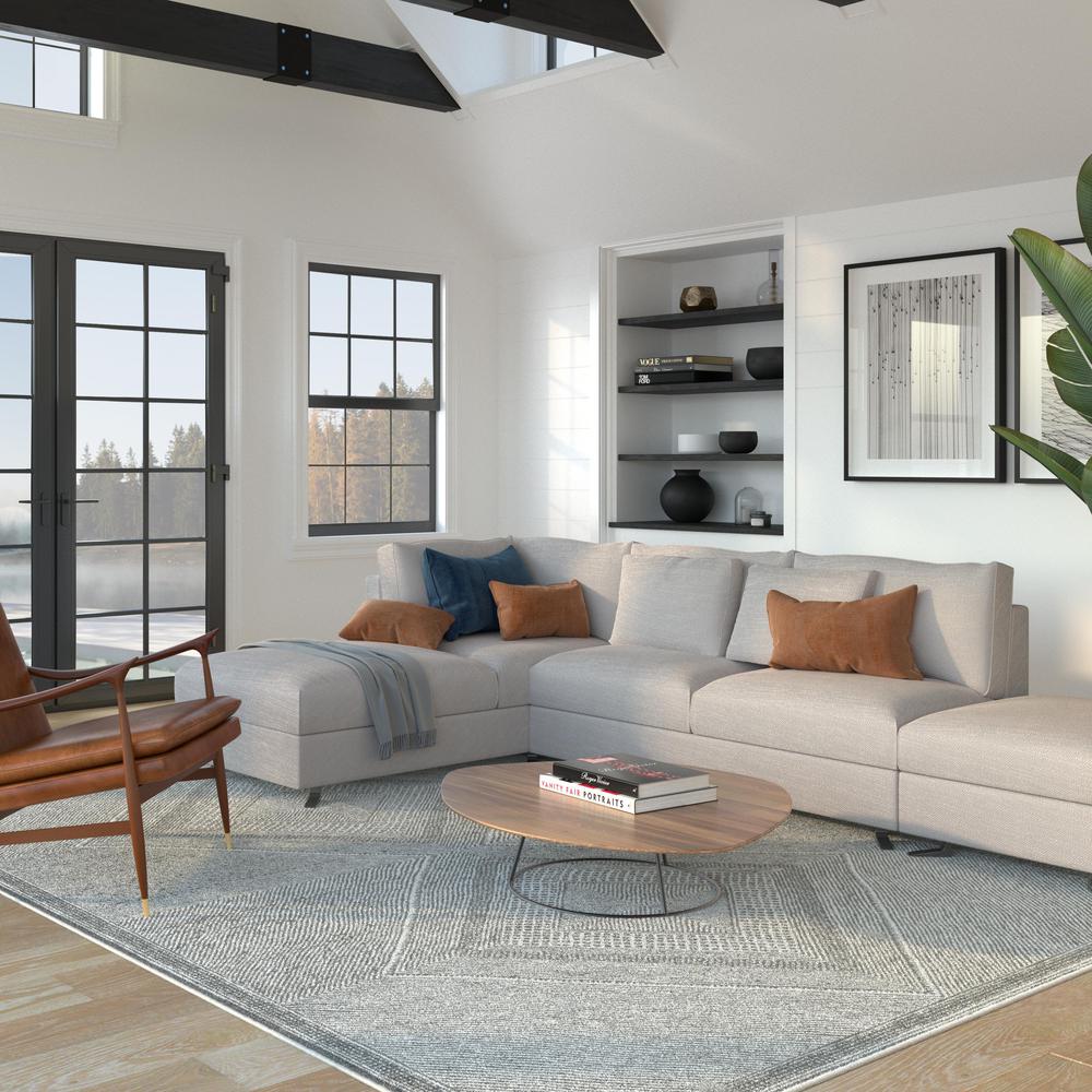 Sonoma Benzara Gray Viscose Area Rug, 7'10" x 10'9"