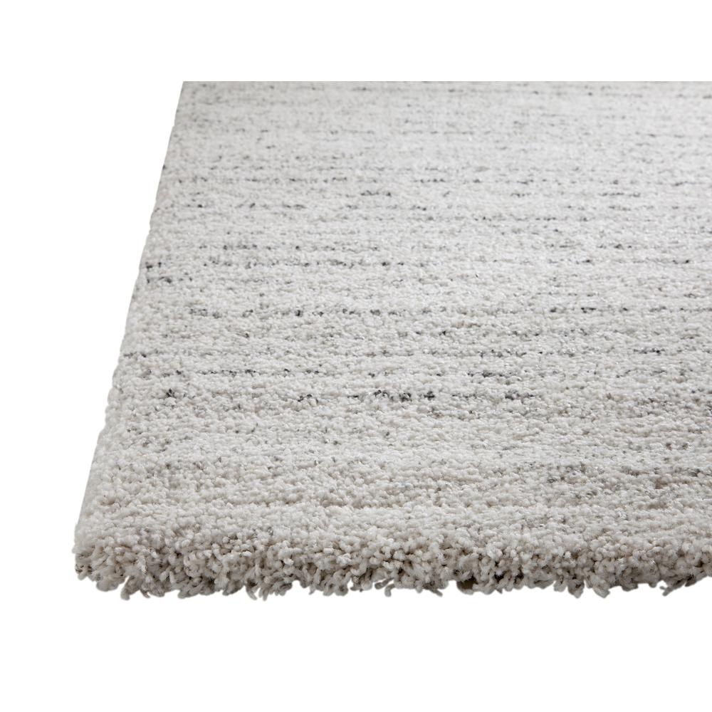 Granada Lola Ivory/ Charcoal Stripe Area Rug, 7' 10" x 10' 10"