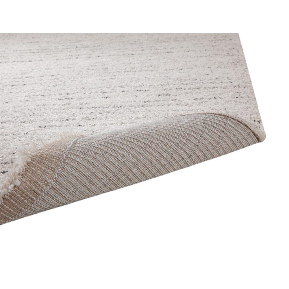 Granada Lola Ivory/ Charcoal Stripe Area Rug, 5'3" x 7'6"