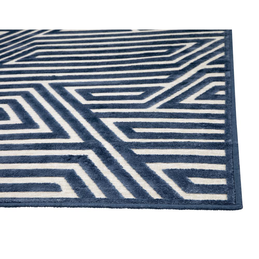 Napa Orbit Blue Area Rug, 7'10" x 10'10"