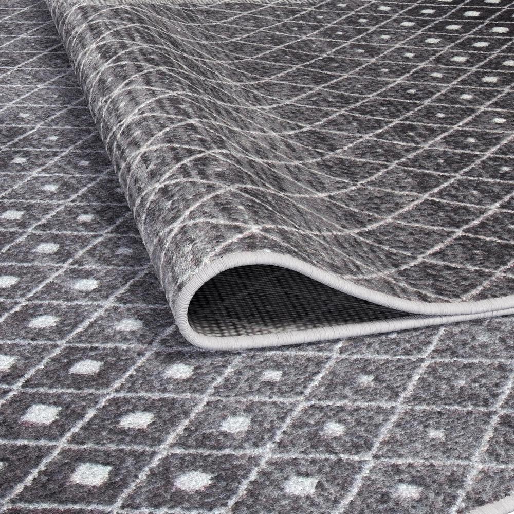 Sonoma Merriam Charcoal/Ivory Area Rug, 7'10" x 10'1"
