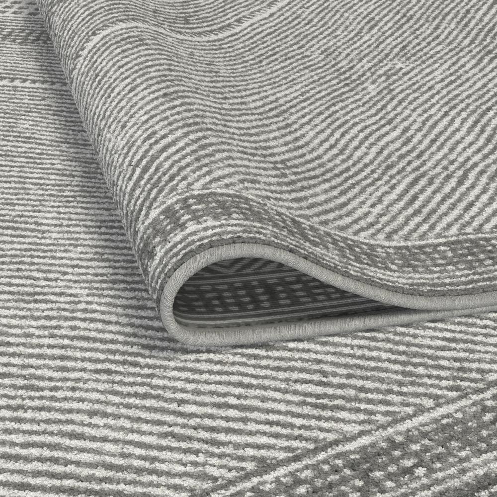 Sonoma Benzara Gray Viscose Area Rug, 5'3" x 7'6"