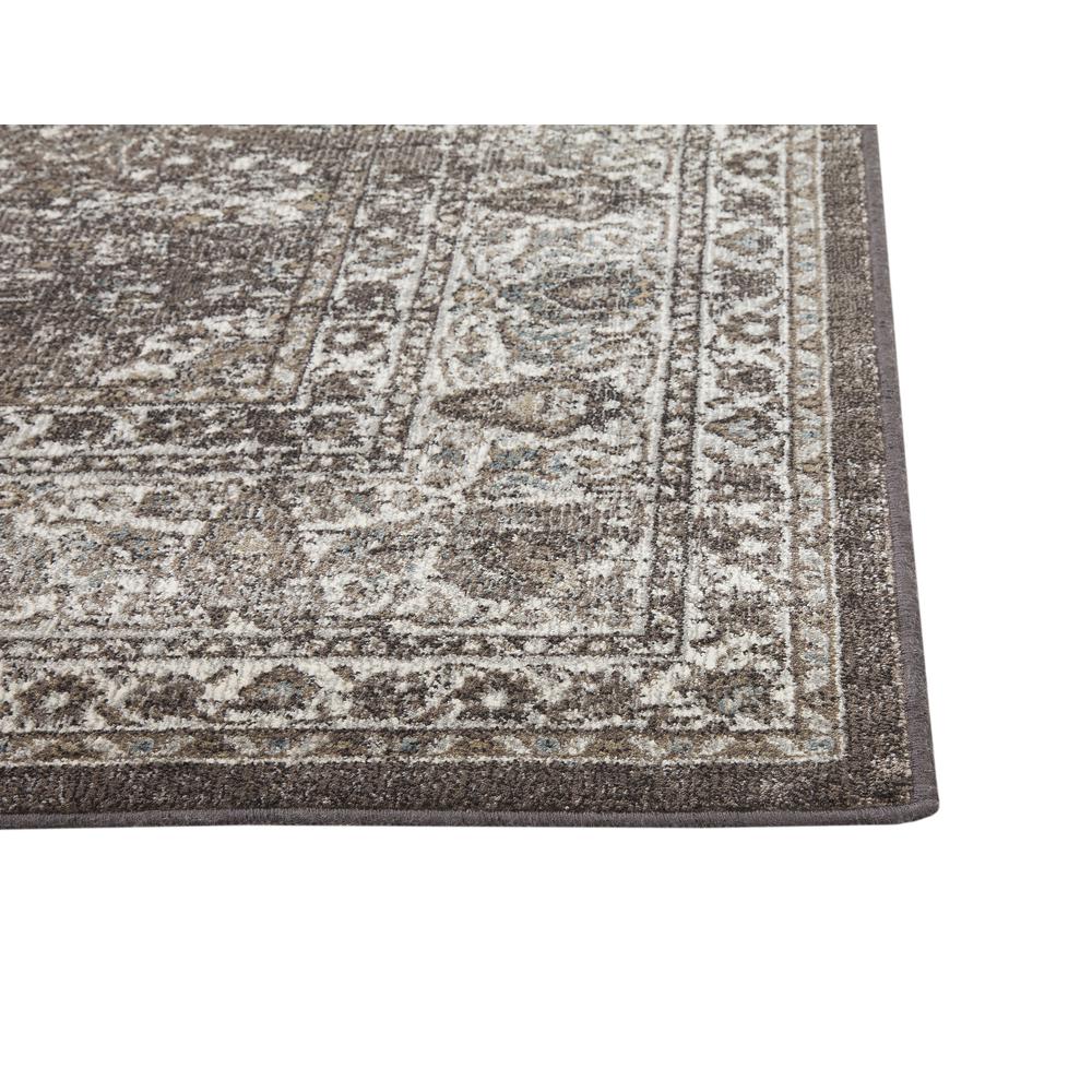 Sonoma Chocolate/Silver Area Rug, 7'10" x 10'1"