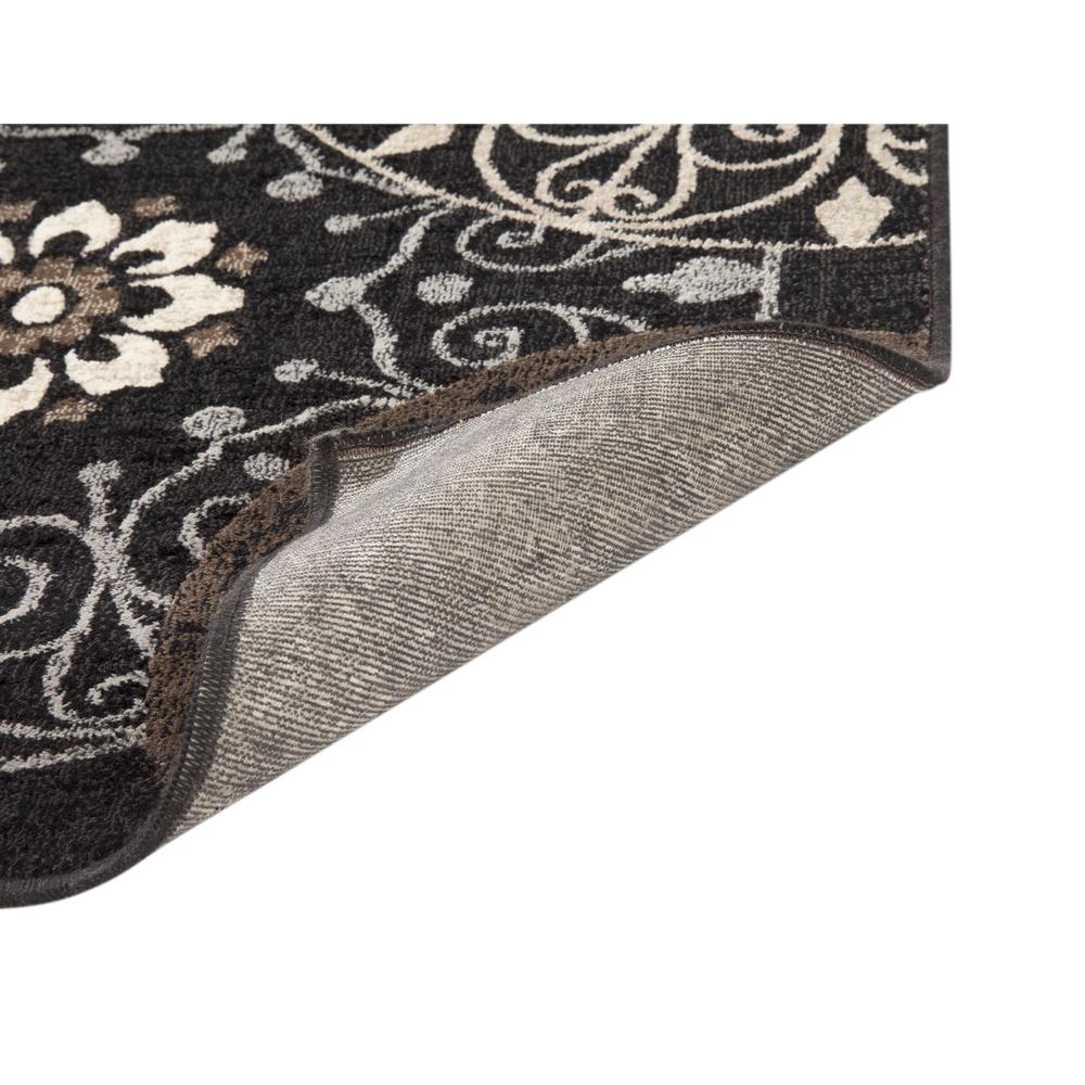 Sonoma Lundy Chocolate/Black/Beige Area Rug, 7'10" x 10'1"