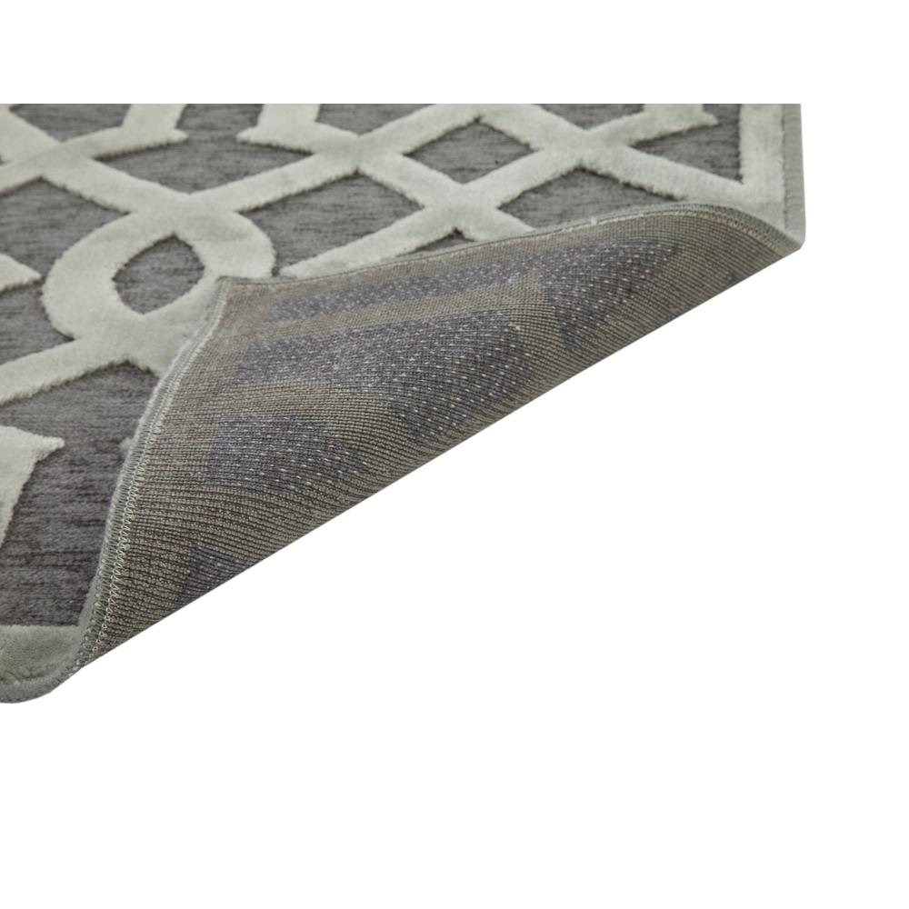 Napa Gilford Grey/Silver Area Rug, 5'3" x 7'6"